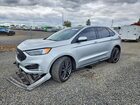 2019 Ford Edge St Silver vin: 2FMPK4AP1KBB53091