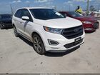 2018 Ford Edge Sport White vin: 2FMPK4AP6JBB08176