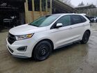2017 Ford Edge Sport White vin: 2FMPK4AP9HBB48553