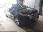 2018 Ford Edge Se Black vin: 2FMPK4G93JBB21301