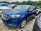2022 Ford Edge Se Blue vin: 2FMPK4G97NBA62632