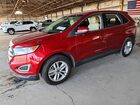 2017 Ford Edge Sel Red vin: 2FMPK4J80HBC31801