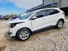 2018 Ford Edge Sel White vin: 2FMPK4J8XJBB04205