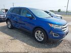 2018 Ford Edge Sel Blue vin: 2FMPK4J90JBC46247