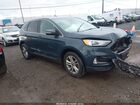 2019 Ford Edge Sel Blue vin: 2FMPK4J90KBB86259