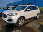 2019 Ford Edge Sel White vin: 2FMPK4J90KBC71117