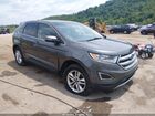 2016 Ford Edge Sel Gray vin: 2FMPK4J91GBC64653