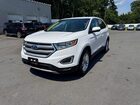 2017 Ford Edge Sel White vin: 2FMPK4J91HBB30405