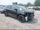 2017 Ford Edge Sel Black vin: 2FMPK4J92HBC11817
