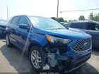 2024 Ford Edge Sel Blue vin: 2FMPK4J92RBB07619