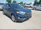 2019 Ford Edge Sel Blue vin: 2FMPK4J93KBB76275