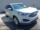 2019 Ford Edge Sel Silver vin: 2FMPK4J93KBB90256