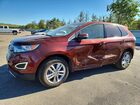 2016 Ford Edge Sel Brown vin: 2FMPK4J94GBC33137