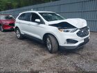 2019 Ford Edge Sel White vin: 2FMPK4J94KBB18840