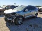 2020 Ford Edge Sel Silver vin: 2FMPK4J94LBB43061