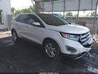 2016 Ford Edge Sel White vin: 2FMPK4J95GBC39576