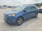 2019 Ford Edge Sel Blue vin: 2FMPK4J95KBC60923