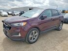 2022 Ford Edge Sel Maroon vin: 2FMPK4J95NBA36927