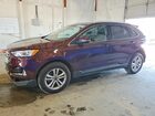 2019 Ford Edge Sel Burgundy vin: 2FMPK4J96KBC59747
