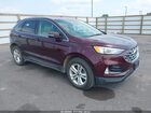 2019 Ford Edge Sel Burgundy vin: 2FMPK4J97KBB69653
