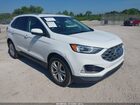2019 Ford Edge Sel White vin: 2FMPK4J97KBC60230