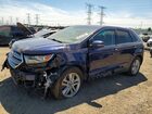 2016 Ford Edge Sel Blue vin: 2FMPK4J98GBC64097