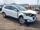 2020 Ford Edge Sel White vin: 2FMPK4J98LBB03260