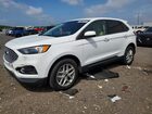 2024 Ford Edge Sel White vin: 2FMPK4J99RBA98742