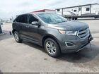 2016 Ford Edge Sel Gray vin: 2FMPK4J9XGBB03735