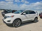 2016 Ford Edge Titanium White vin: 2FMPK4K83GBC66393