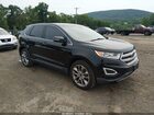 2016 Ford Edge Titanium Черный vin: 2FMPK4K89GBB62622
