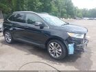 2017 Ford Edge Titanium Черный vin: 2FMPK4K8XHBC07987