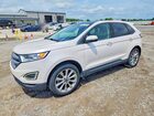 2018 Ford Edge Titanium White vin: 2FMPK4K8XJBC36220