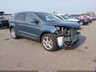 2016 Ford Edge Titanium Blue vin: 2FMPK4K90GBC21162