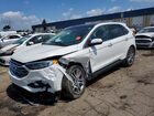 2022 Ford Edge Titanium White vin: 2FMPK4K90NBA35926
