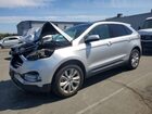 2019 Ford Edge Titanium Серебряный vin: 2FMPK4K94KBB93634