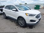 2019 Ford Edge Titanium White vin: 2FMPK4K95KBB48055