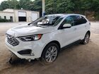 2022 Ford Edge Titanium White vin: 2FMPK4K95NBA71403