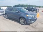 2019 Ford Edge Titanium Синий vin: 2FMPK4K99KBB12143