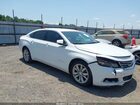 2017 Chevrolet Impala 1lt White vin: 2G1105S38H9117621