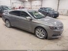2017 Chevrolet Impala 1lt Gray vin: 2G1105SA8H9192611