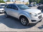 2017 Chevrolet Equinox Ls Silver vin: 2GNALBEK0H1610361