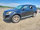 2017 Chevrolet Equinox Ls Black vin: 2GNALBEK2H1583762