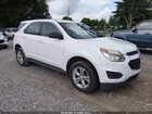 2017 Chevrolet Equinox Ls Белый vin: 2GNALBEK3H1609883
