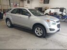 2017 Chevrolet Equinox Ls Silver vin: 2GNALBEK5H1526990