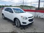 2017 Chevrolet Equinox Ls White vin: 2GNALBEK7H1595597