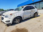 2016 Chevrolet Equinox Ltz White vin: 2GNALBEK8G6172447