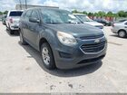 2017 Chevrolet Equinox Ls Gray vin: 2GNALBEK9H1543677
