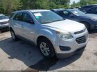 2016 Chevrolet Equinox Ls Gray vin: 2GNALBEKXG1185813