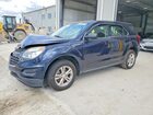 2017 Chevrolet Equinox Ls Blue vin: 2GNALBEKXH1604793